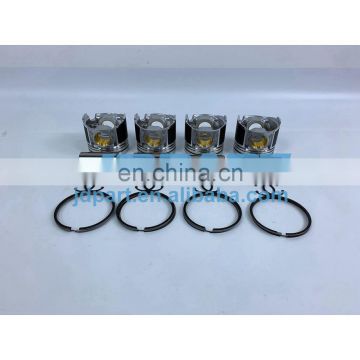 F17E Cylinder Pistons With Piston Rings Set For Hino