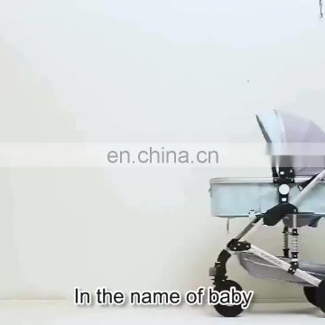 Wholesale baby stroller 3 in 1 newborn infant folding baby pram