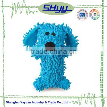 Unique and Cheap plush blue dog soft toy