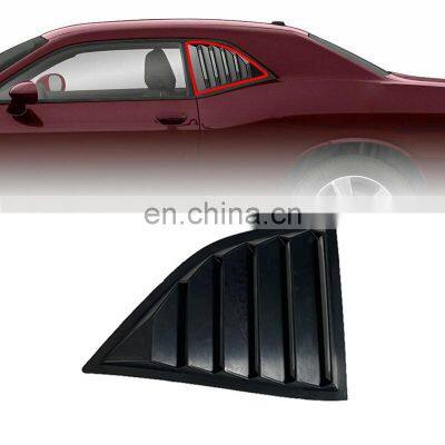 Feritoie per finestre Carbon Fiber Rear Window Louvers for Dodge Challenger Wholesale Decorative