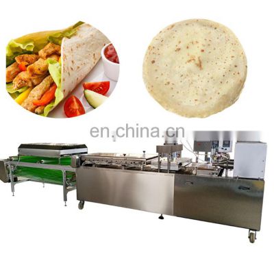 OrangeMech 2020 hot selling Automatic tortilla roti lavash pita flat bread production line with factor price