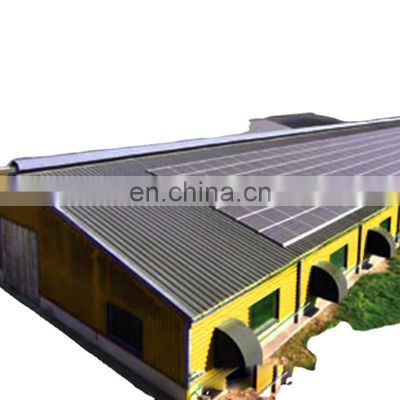 China low cost steel frame broiler and breeder poultry farm structures house shed for Algeria