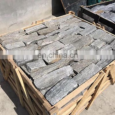 decorative outdoor exterior multicolor natural grey cement cultural stone slate tile wall for interior walls