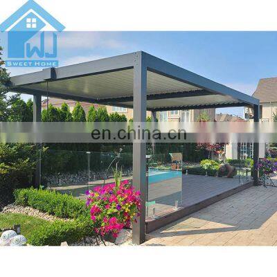 DIY Waterproof Perogla Aluminium Decking Roof Cover