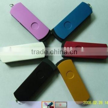 Hot seller promotional gift twister/swivel usb flash drive