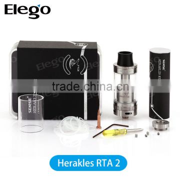 2016 Wholesale Authentic Sense Herakles RTA 2 DIY Tank Elego Stock Fast Shipping