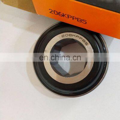 Three Lip Seal Hex Bore Bearing 206KPPB5 Bearing 206KPPB5 Pillow Block Bearing