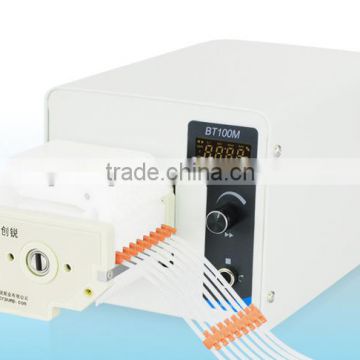 One channel small flow peristaltic pump