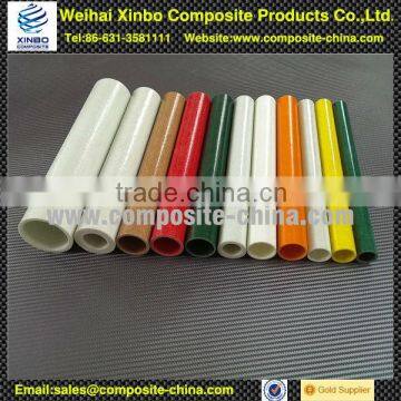 Supplying Round FRP hollow Fiberglass Tube with Smooth Surface
