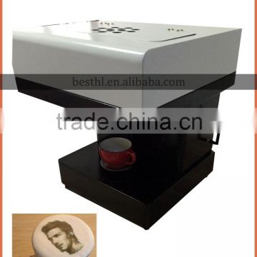 high resolution latte foam printing machine, new design with wifi can print by an ipad