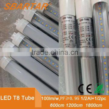 AC85-265v 110v 220v 1.2M 1.5M high brightness smd 2835 Integrated T5 T8 led tube t8 1200mm 1500mm                        
                                                Quality Choice