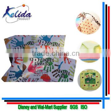 custom printed microfiber cleaning cloth in stock in china