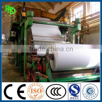 Low Cost high profit china factory direct selling for cultural Paper Machine of high output