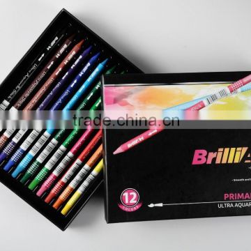 High Quality wood free watercolour pencil,sets of 12/24/36/48/120 colors,water colour sticks