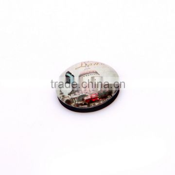 Wholesale Custom Picture Design Crystal Dome Magnet Fridge Magnet