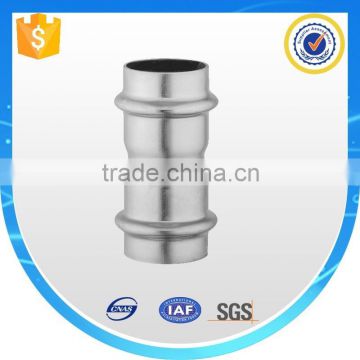 Stainless Steel Groove Pipe Fittings Equal Coupler