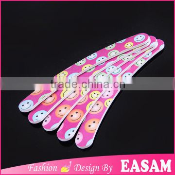 New moon shape nail file with many colors can be choosen 150/150