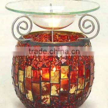 Hand Made Mosaic glass oil burner