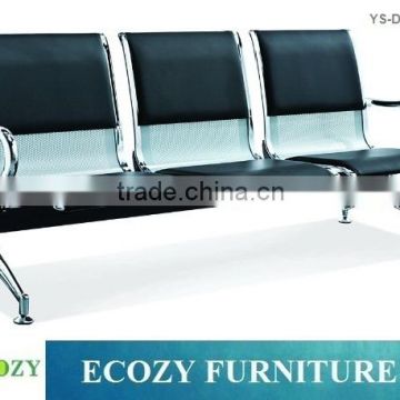 Upholstery PU padded airport lounge chairs