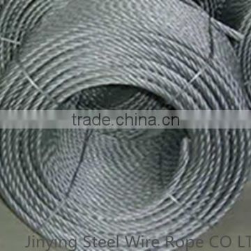 galvanized steel wire rope, galvanized aircraft cable