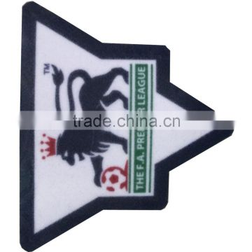 factory direct football shirt heat patch iron on badges