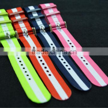 hot selling and colourful nylon watch strap nato wtch strap