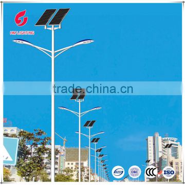 Manufacturer solar street LED light price list energy saving outdoor lighting with pole