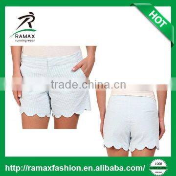 Ramax Custom Women Plain Seersucker Shorts