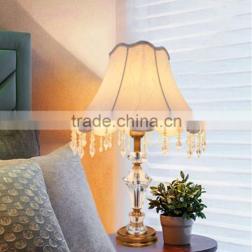 2016 New product Classic America Design Home Use LED Crystal Table Lamp