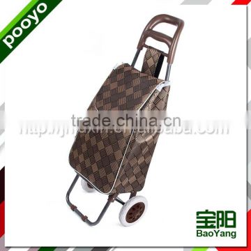 folding shopping trolley fashion korea designer nylon travel bag