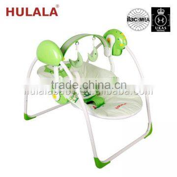 New fashion remote control baby swing with music