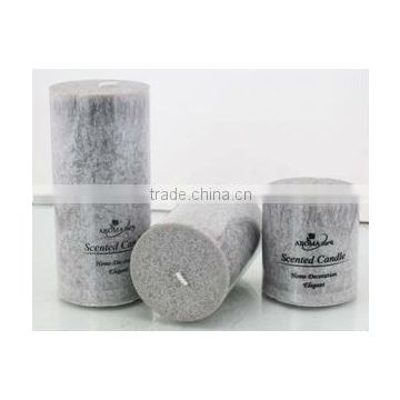 aroma pillar candle for home decoration