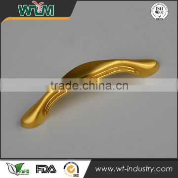 Gold plating aluminum alloy die casting for furniture handle parts