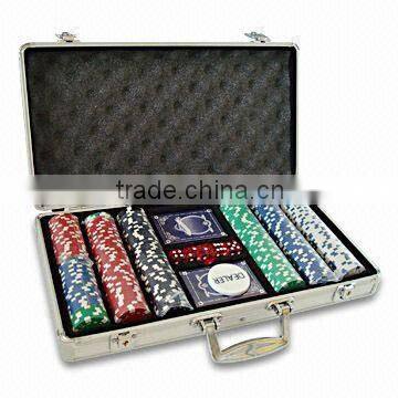 ABS Poker chip set and case,luxury poker chip case,aluminum cheap poker chip display case