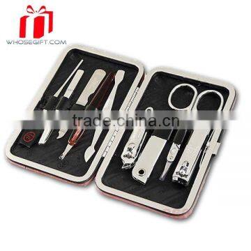 High Quality And Attractive Manicure Set In Pu Case For Ladies