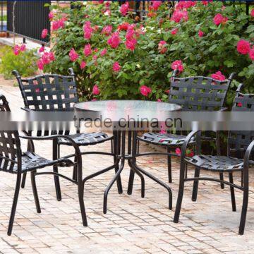 garden rattan furniture dinning table and chairs