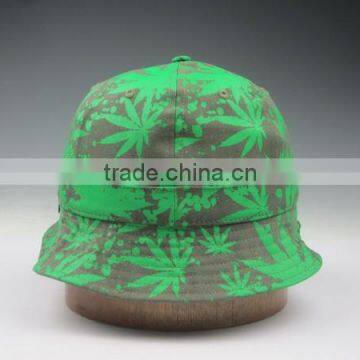 Funny Wholesale Print Flower Custom Bucket Hat