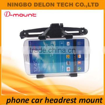For big phone 6 inch ABS headrest GPS car phone mount BRACKET holder