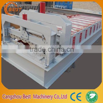 Small Manufacturing Metal Roofing Tile Roll Forming Machine