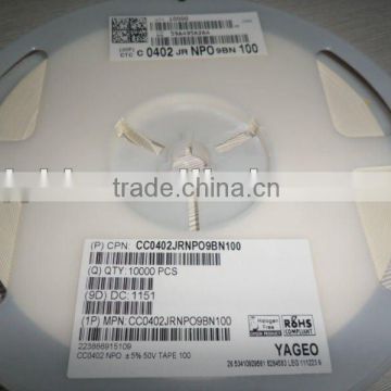 CC0402JRNPO9BN100 10pF Ceramic Capacitors