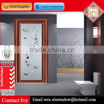 Frosted glass bathroom door for house gate designs