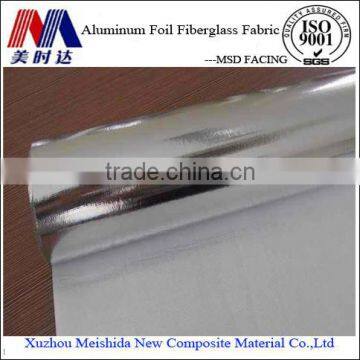 Roof Covering Aluminum Foil Fiberglass Fabric Cloth