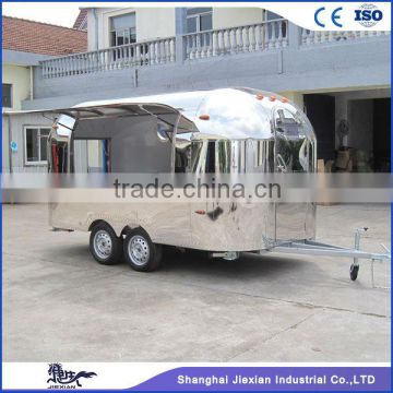 JX-BT400 Popular Stainless Steel Outdoor Mobile food concession trailer for sale