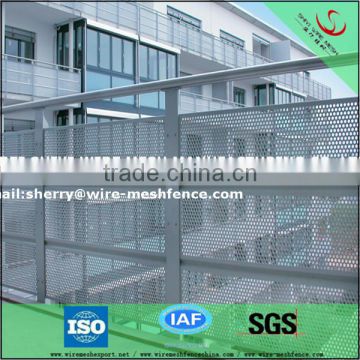 Perforated metal mesh balcony balustrades ( ten years factory and export)
