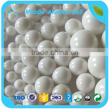 Middle Alumina Grinding Ball Ceramic Ball 60% Alumina Content