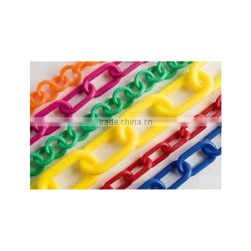 colored plastic link chain