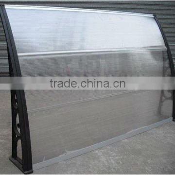 3 parts 1000*1500mm pc-hollow-awning with samll package
