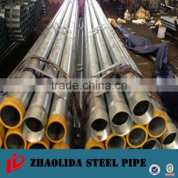Galvanized Steel Tubes Threaded 3 inch