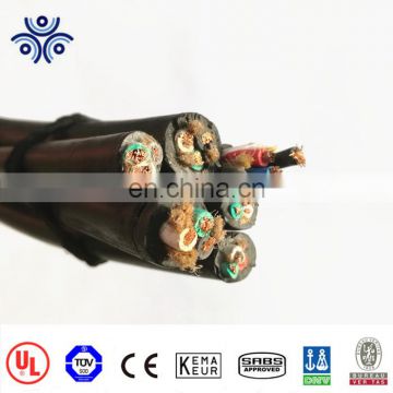 UL 62 TypeSJT Cable and SVT Cable 300V SOOW SJOOW RUBBER CABLE for USA market
