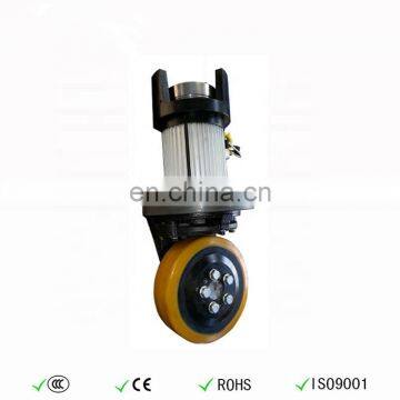China Manufacturer PU Solid Tires AC Motor Drive Wheel Assembly SQD-L23